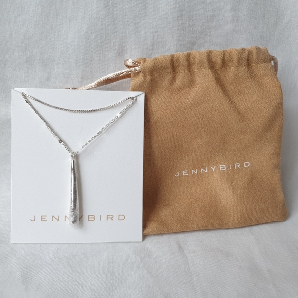 Jenny Bird Jewelry - Silver Plating Jenny Bird Leanna Layered Drop Pendant Necklace